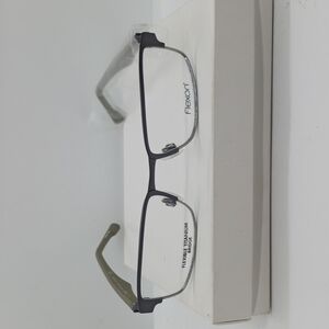 NWT MEN'S FLEXON EYEGLASS FRAMES FLE1072 GUNMETAL